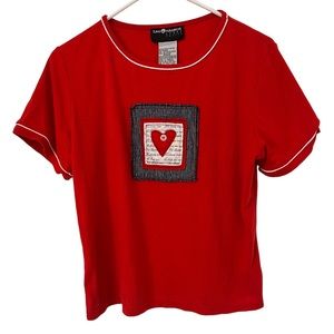 Sag Harbor petite medium pull over top.